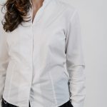 Fitted Cotton Poplin Shirt