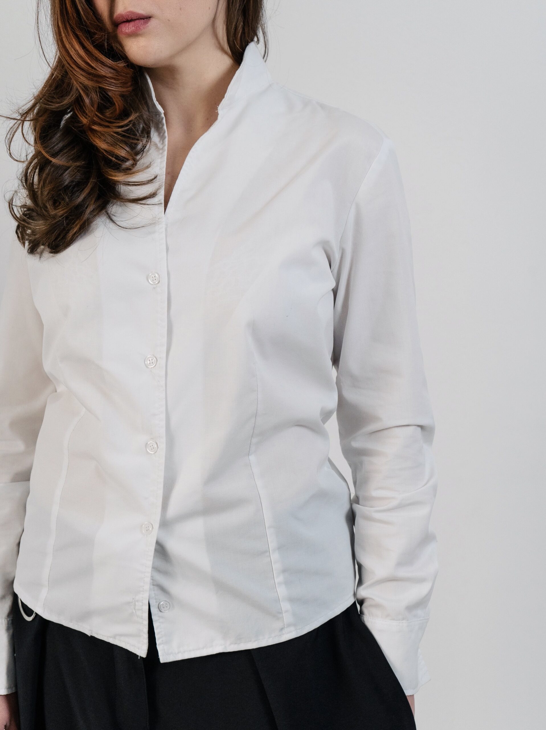 kos29-1-scaled Fitted Cotton Poplin Shirt - Image 1