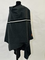 Wool Cloth Poncho - Image 4