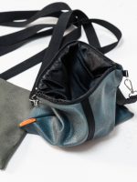 Faux Leather Handbag with Strap - Image 5